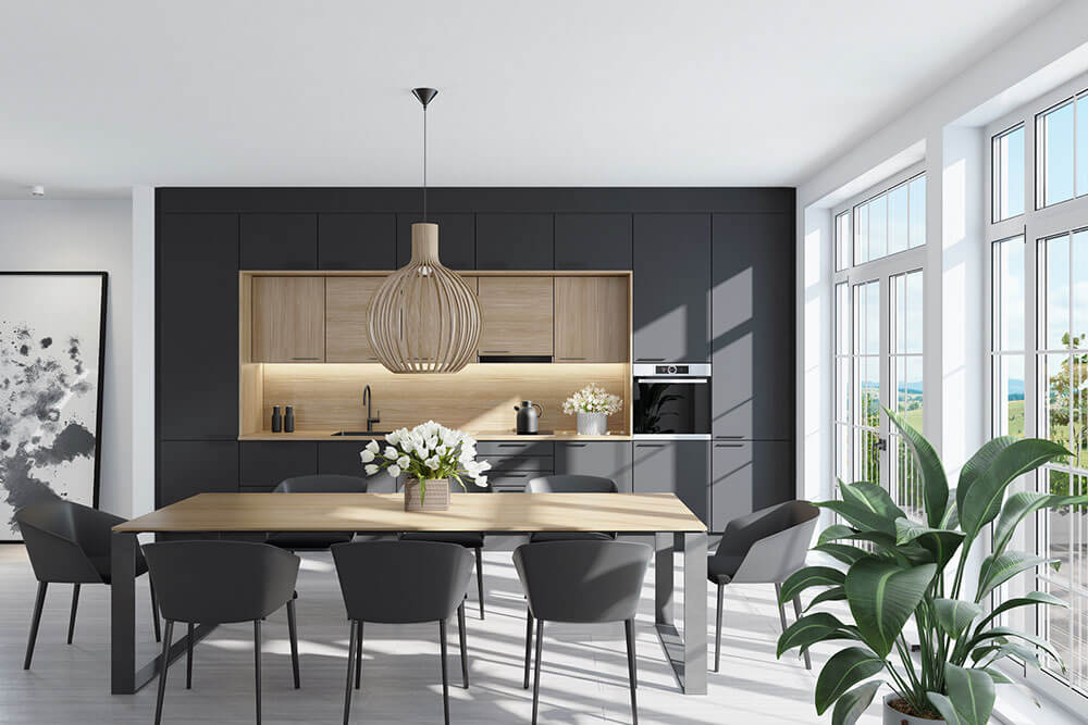 Modern Dining Room Look 2