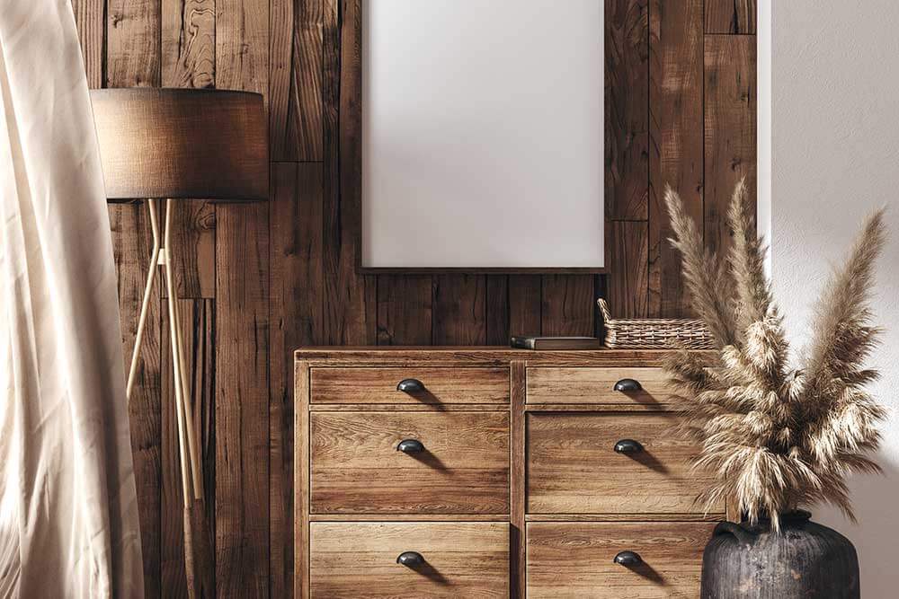 Rustic Room Corner Design