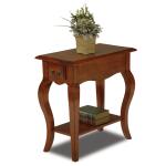 French Side Table in Brown Cherry