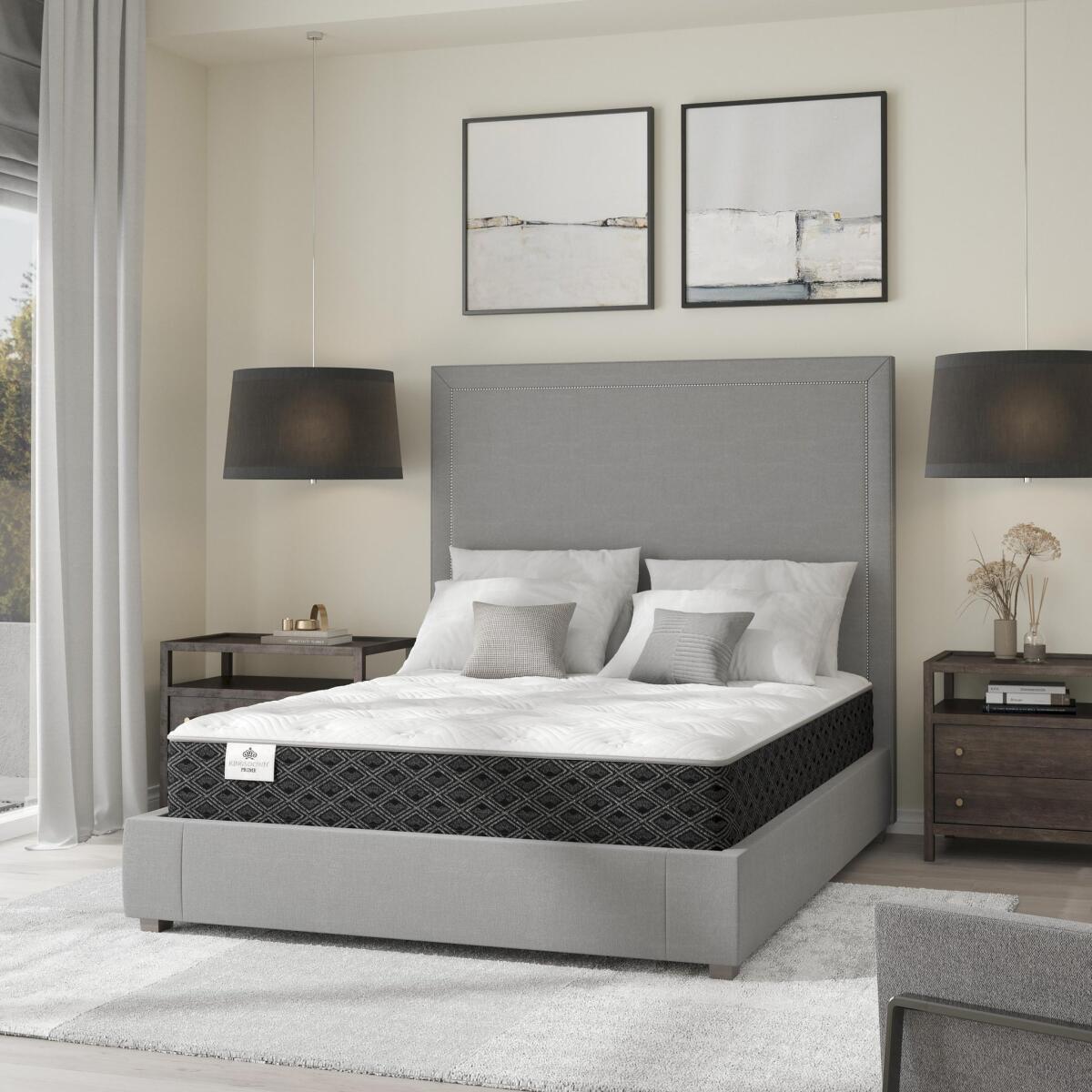 Prime Owington Cushion Firm Mattress Blue Prime Owington Cushion Firm Mattress Blue - Image 1