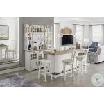 Americana Modern Dining Bar Open Hutch 64 In. - Image 3