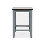 Asbury Park Backless Saddle Stool Grey