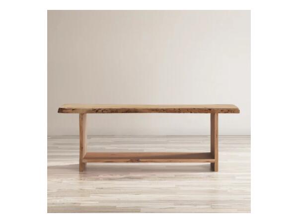 Archive Cooper Live Edge Storage Bench Saddle Accent Furniture Jofran