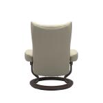 Stressless® Wing (S) Classic Base Recliner with Ottoman - Image 3