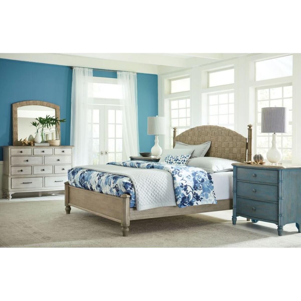 Curituck Low Post Cal King Bed Complete Beds American Drew 6 Curituck Low Post Cal King Bed Complete Beds American Drew