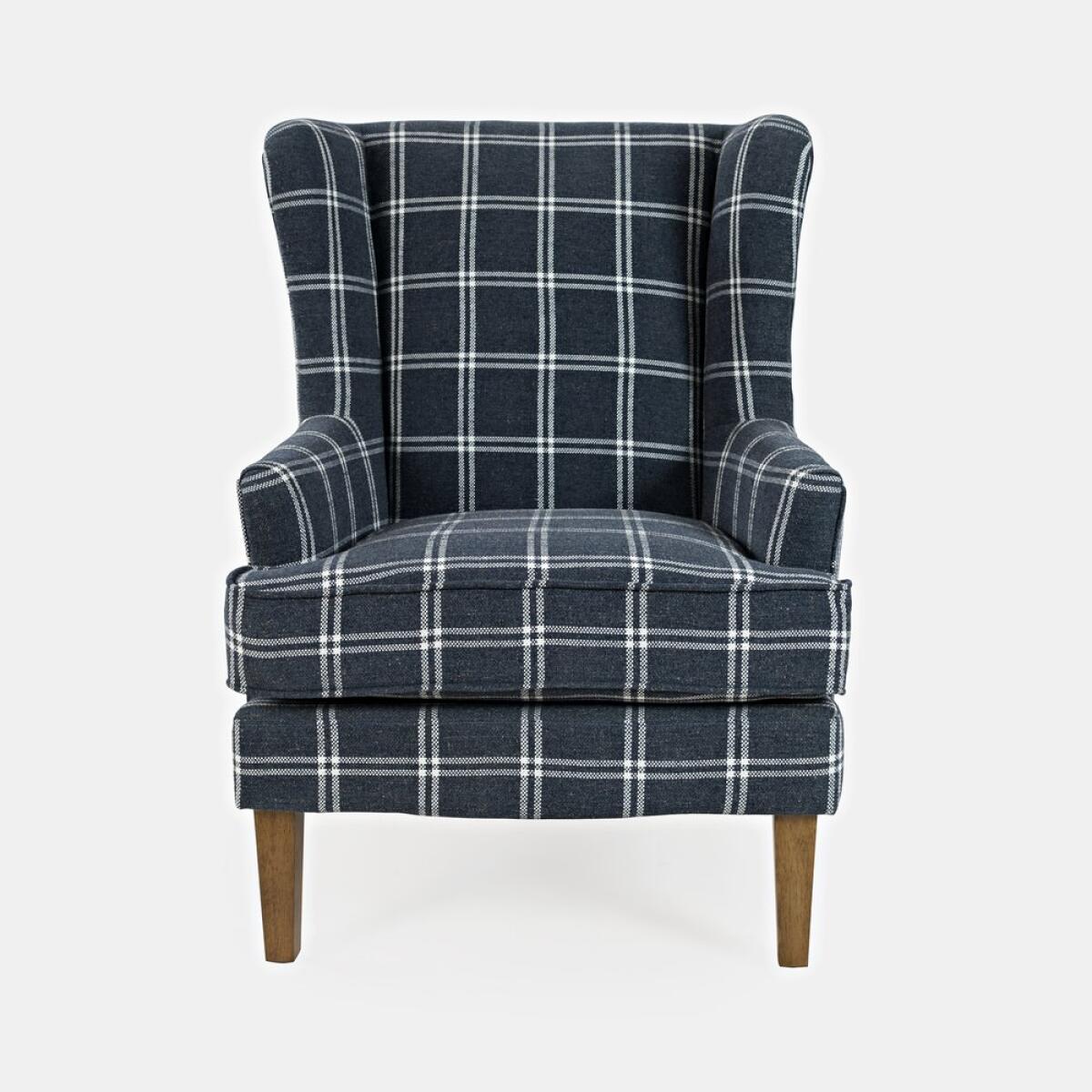 Lacroix Accent Chair Navy Lacroix Accent Chair Navy - Image 1