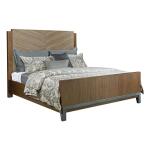 Chevron Maple Queen Bed Package