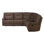 Cooper Shadow Brown 6 Piece Reclining Sectional - Image 4