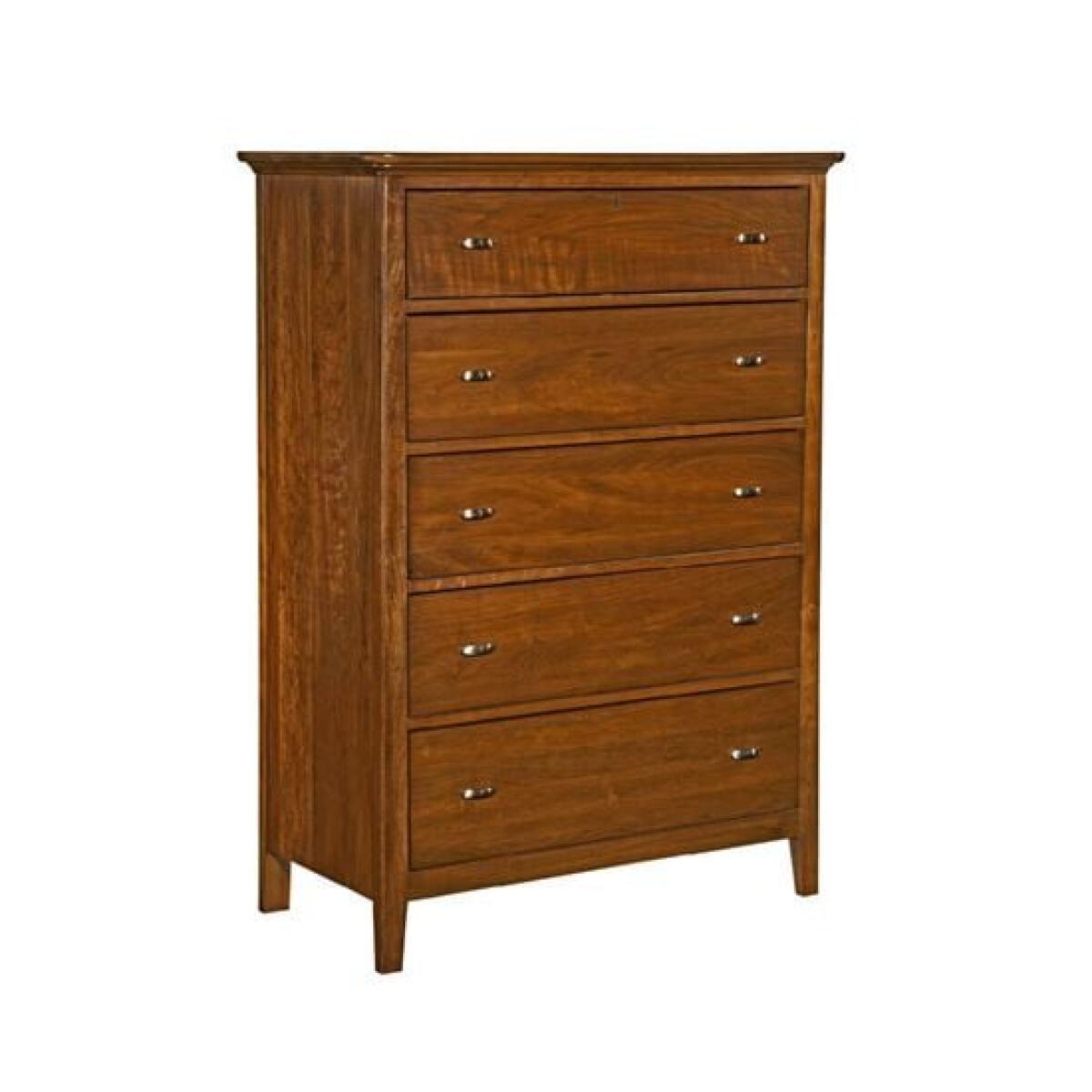 Cherry Park Five Drawer Chest Cherry Park Five Drawer Chest - Image 1