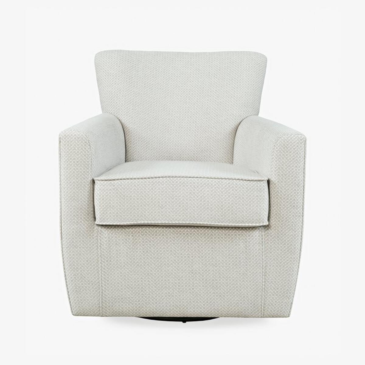 Harper Swivel Accent Chair- Cloud Harper Swivel Accent Chair- Cloud - Image 1
