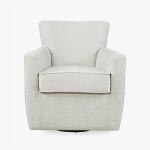Harper Swivel Accent Chair- Cloud