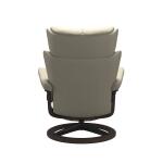 Stressless® Magic (L) Signature Base Recliner with Ottoman - Image 3
