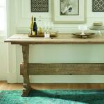 Hidden Treasures Trestle Flip Top Table - Image 2