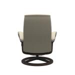 Stressless® Opal (L) Signature Base Recliner with Ottoman - Image 3