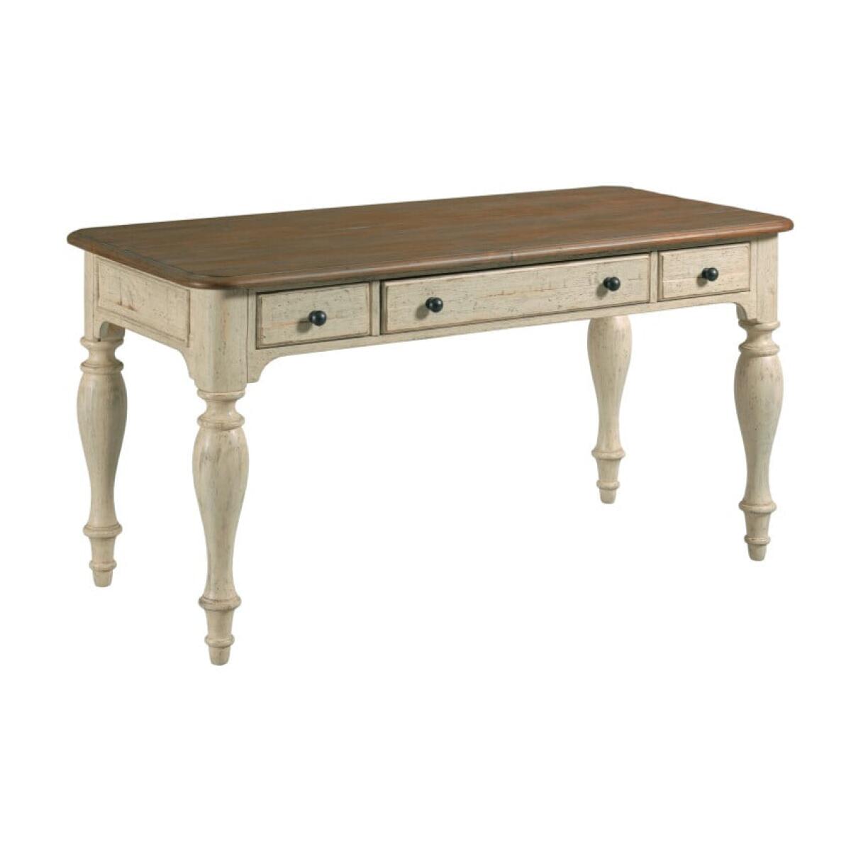 Weatherford – Cornsilk Ellesmere Desk Weatherford – Cornsilk Ellesmere Desk - Image 1