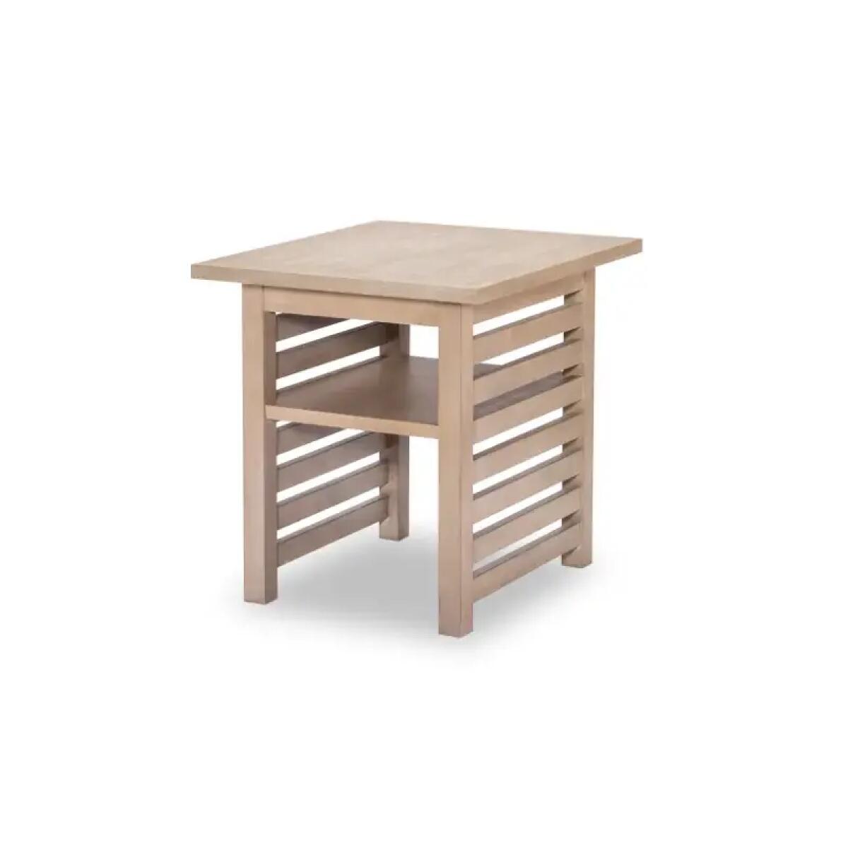Edgewater Soft Sand Square End Table Edgewater Soft Sand Square End Table - Image 1
