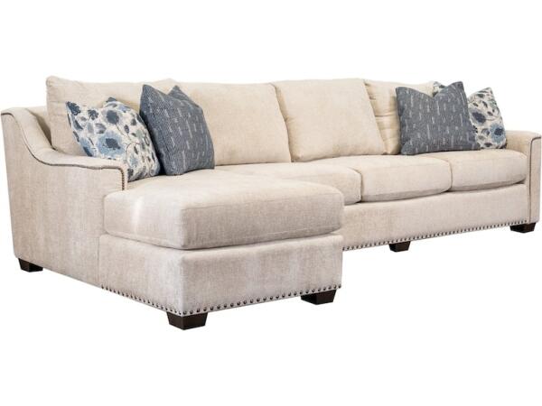 2 piece Sofa/Chaise 9142 Sectionals Customizable