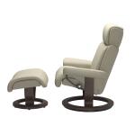 Stressless® Magic (L) Classic Base Recliner with Ottoman - Image 2