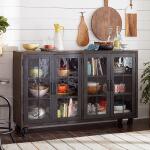 Hidden Treasures Trolley Door Cabinet - Image 2