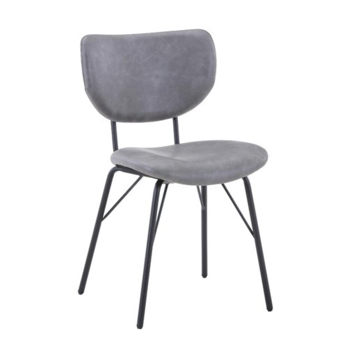 Owen Upholstered Chair- Grey Owen Upholstered Chair- Grey - Image 1