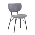 Owen Upholstered Chair- Grey