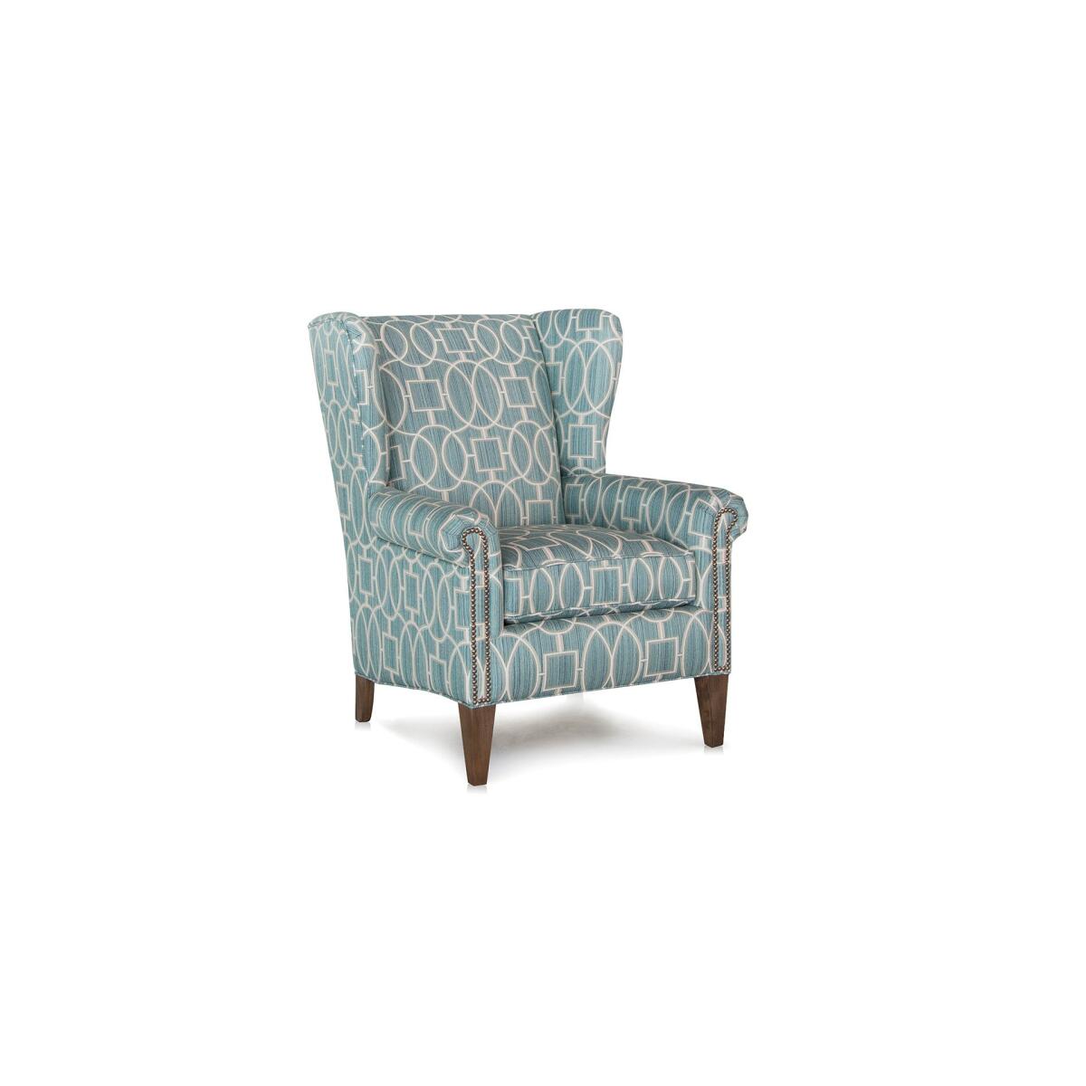 Pullover Back Chair with Nailheads Pullover Back Chair with Nailheads - Image 1