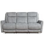Linus - Hudson Grey Power Zero Gravity Sofa