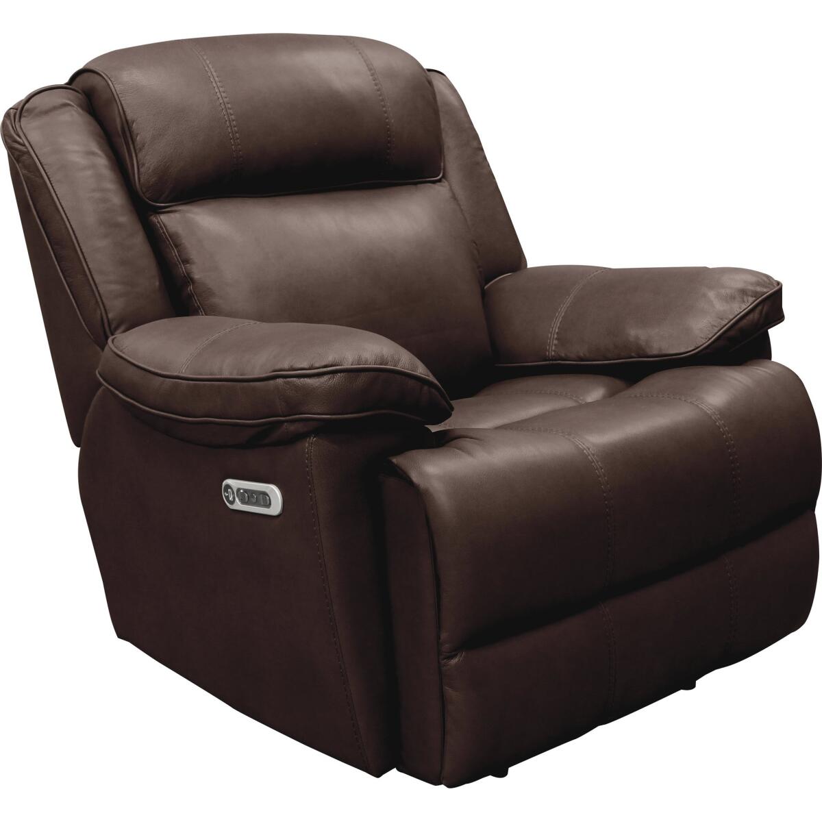 Eclipse-Florence Brown Leather Power Recliner Eclipse-Florence Brown Leather Power Recliner - Image 1