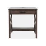 Hobson Power Desk Grey