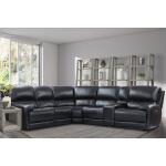 Empire - Verona Blackberry Power 6 Piece Reclining Sectional - Image 3
