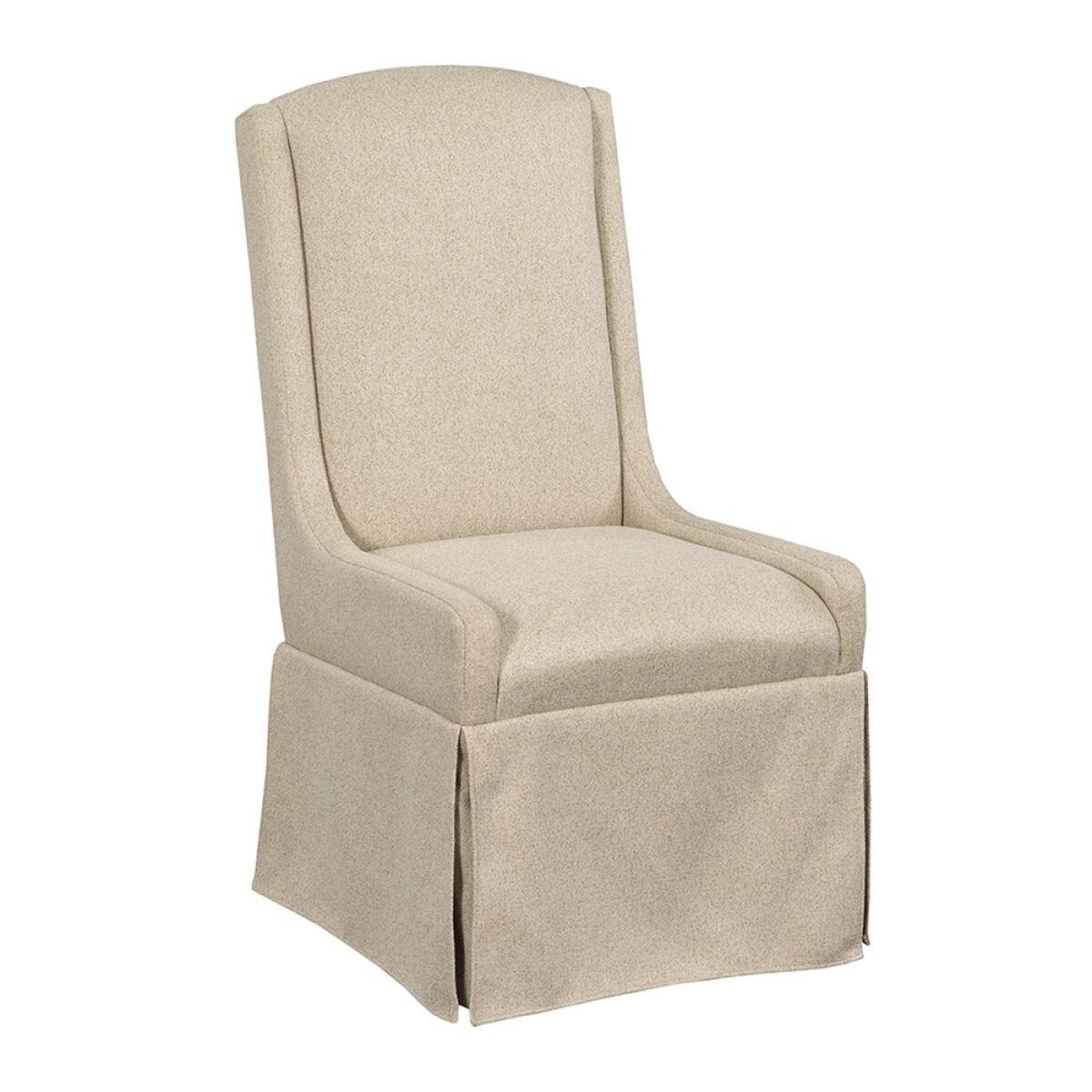 Mill House Barrier Slip Covered Dining Chair Mill House Barrier Slip Covered Dining Chair - Image 1