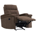 Diesel-Cobra Brown Manual Glider Recliner - Image 3