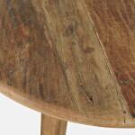 Reclamation Salvaged Wood Round Dining Table - Image 2