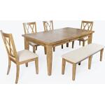 Telluride Collection 6-Piece Table And Chair Set with Bench - Image 2