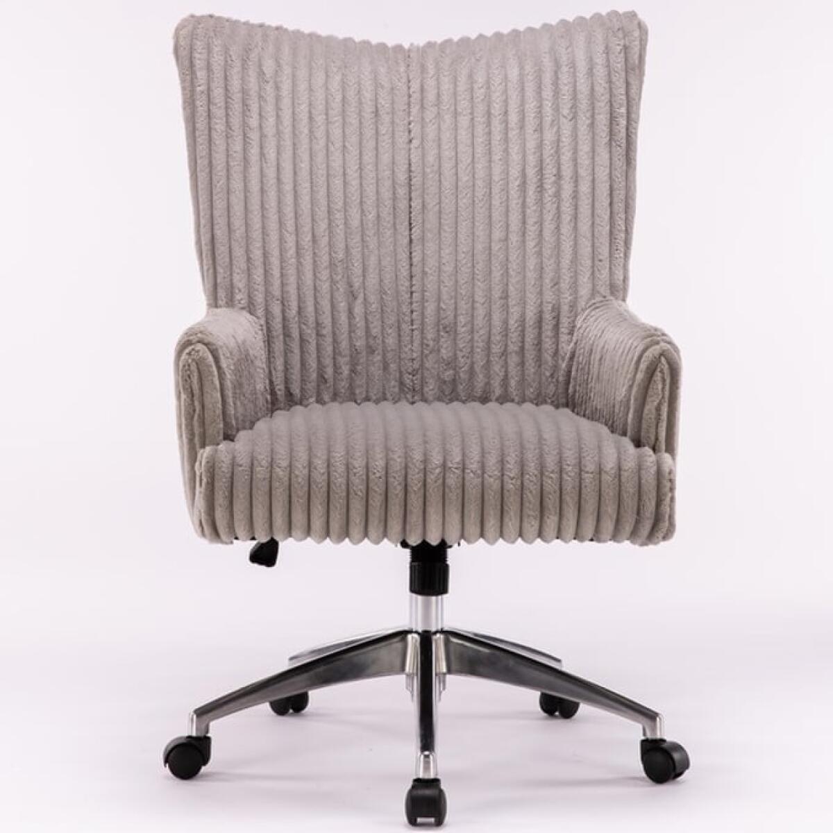 DC505 Desk Office Chair in Blanket Grey Fabric DC505 Desk Office Chair in Blanket Grey Fabric - Image 1