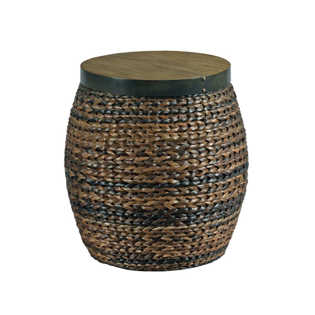 Hidden Treasures Round Accent Table Hidden Treasures Round Accent Table - Image 1