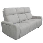 Bisque Power Drop Down Console Sofa - Image 4