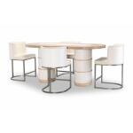 Biscayne Double Pedestal Counter Height Table - Image 3