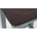 Asbury Park Backless Saddle Stool Grey - Image 2