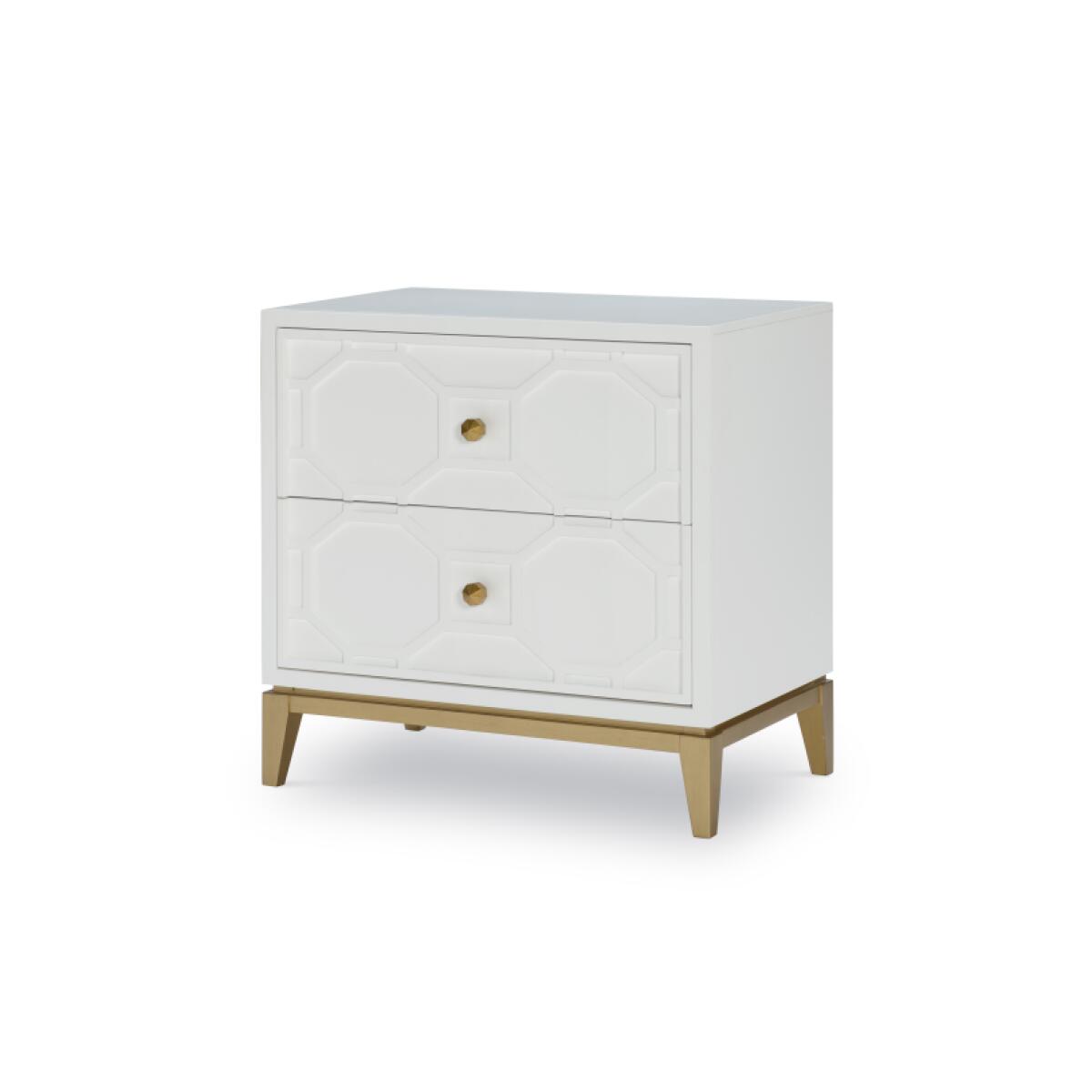 Nightstand W/ Lattice Nightstand W/ Lattice - Image 1
