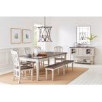 Orchard Park Dining Table With 6 Chairs And Bench