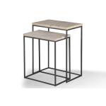 Crossings Monaco Chairside Nesting Table