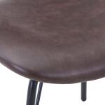 Owen Upholstered Chair- Brown - Image 2