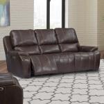Potter Walnut Power Sofa - Image 4