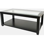 Urban Icon Rectangle Castered Cocktail Table Black