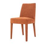 Wilson Upholstered Dining Chair- Orange