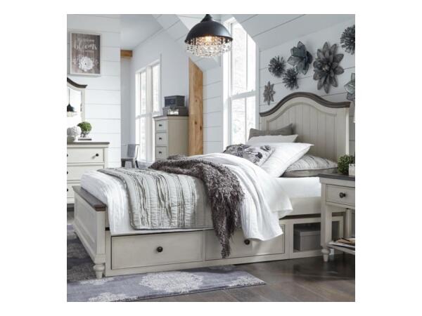 Relaxed Vintage Full Panel Bed With Underbed Storage Beds Legacy Classic Furniture