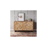 Geometrix 3-Door Accent Cabinet - Image 4