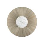 Ad Modern Synergy Concentric Round Dining Table Complete - Image 2