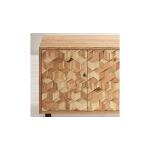 Geometrix 3-Door Accent Cabinet - Image 3